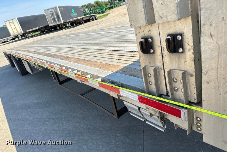 image for item MU9781 2013 Wilson AD-1080 drop deck equipment trailer