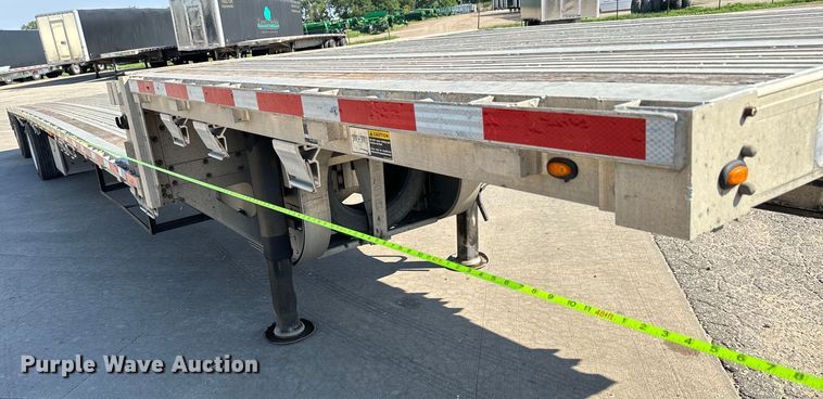 image for item MU9781 2013 Wilson AD-1080 drop deck equipment trailer