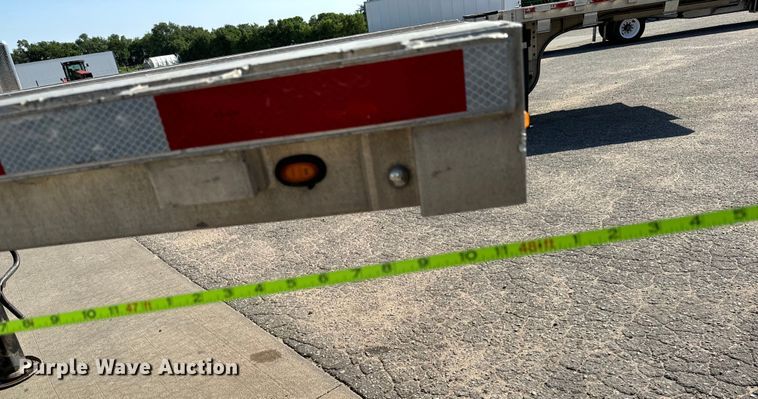 image for item MU9781 2013 Wilson AD-1080 drop deck equipment trailer