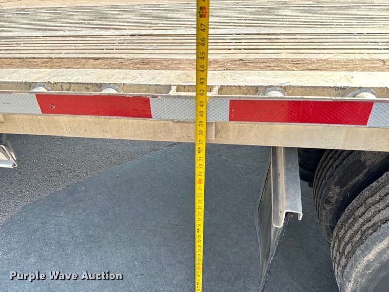 image for item MU9781 2013 Wilson AD-1080 drop deck equipment trailer