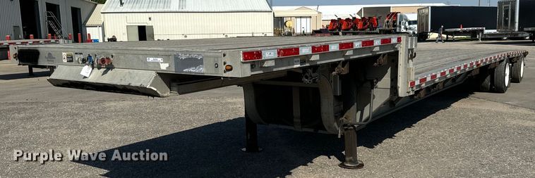 image for item MU9782 2013 Wilson AD-1080 drop deck equipment trailer