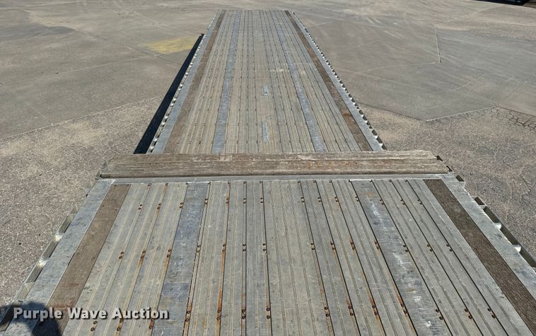 image for item MU9782 2013 Wilson AD-1080 drop deck equipment trailer