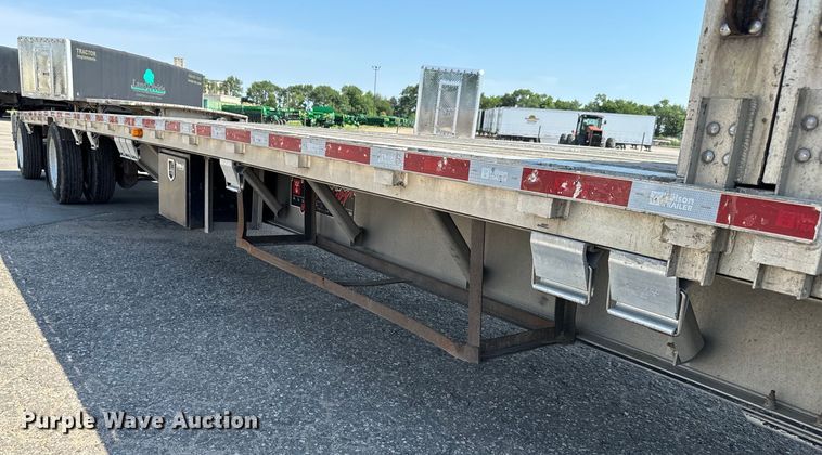 image for item MU9782 2013 Wilson AD-1080 drop deck equipment trailer