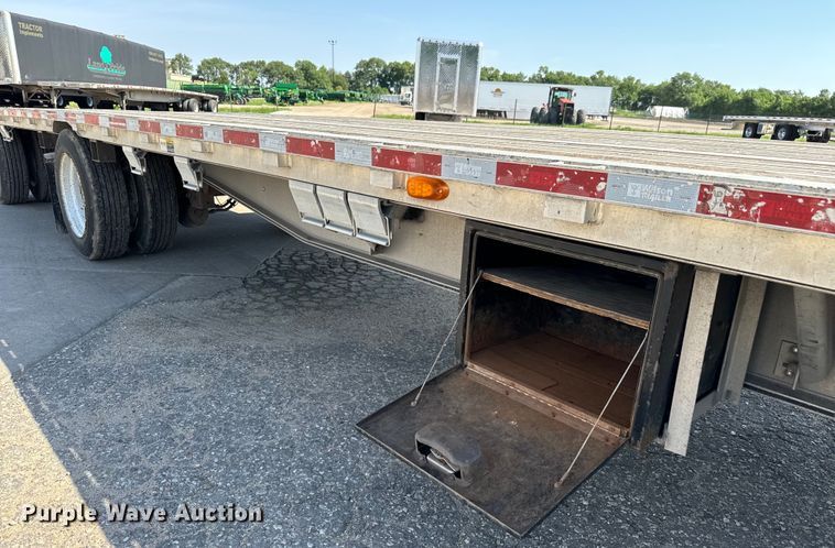 image for item MU9782 2013 Wilson AD-1080 drop deck equipment trailer