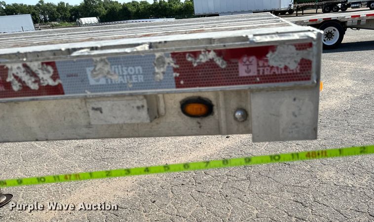 image for item MU9782 2013 Wilson AD-1080 drop deck equipment trailer