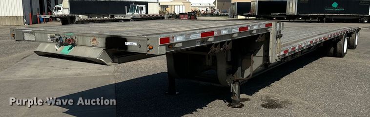 image for item MU9783 2013 Wilson AD-1080 drop deck equipment trailer