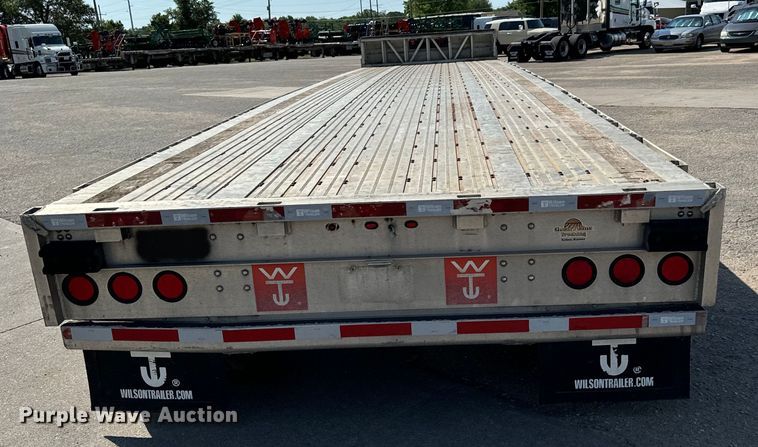 image for item MU9783 2013 Wilson AD-1080 drop deck equipment trailer