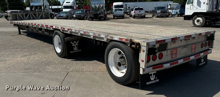 image for item MU9783 2013 Wilson AD-1080 drop deck equipment trailer