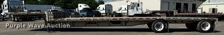 image for item MU9783 2013 Wilson AD-1080 drop deck equipment trailer
