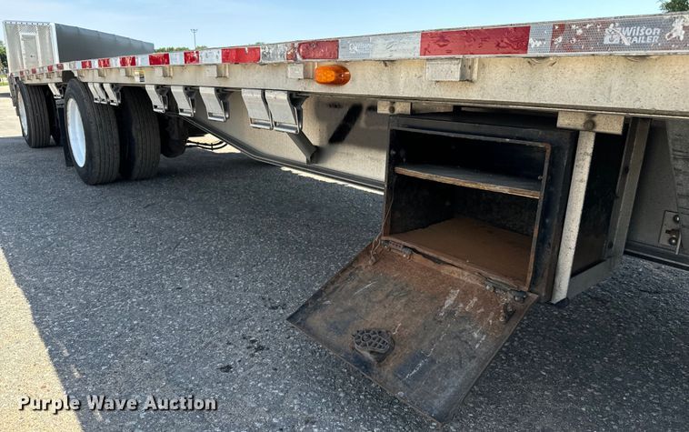 image for item MU9783 2013 Wilson AD-1080 drop deck equipment trailer