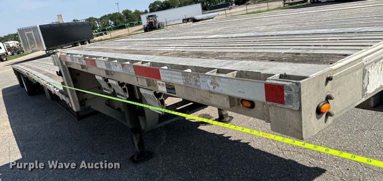 image for item MU9783 2013 Wilson AD-1080 drop deck equipment trailer