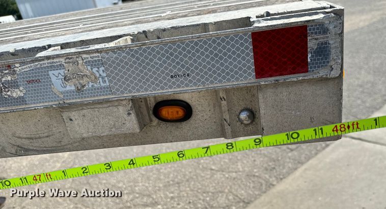 image for item MU9783 2013 Wilson AD-1080 drop deck equipment trailer