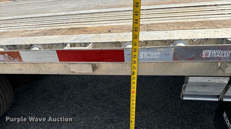 image for item MU9783 2013 Wilson AD-1080 drop deck equipment trailer