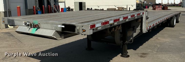 image for item MU9784 2013 Wilson AD-1080 drop deck equipment trailer