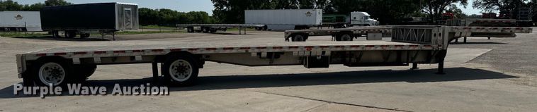 image for item MU9784 2013 Wilson AD-1080 drop deck equipment trailer