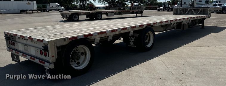 image for item MU9784 2013 Wilson AD-1080 drop deck equipment trailer