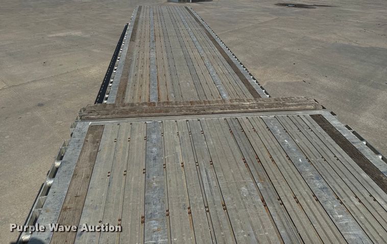 image for item MU9784 2013 Wilson AD-1080 drop deck equipment trailer