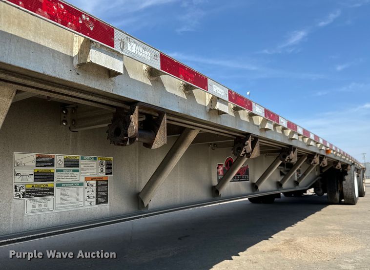 image for item MU9784 2013 Wilson AD-1080 drop deck equipment trailer