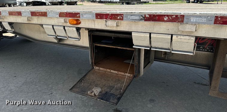 image for item MU9784 2013 Wilson AD-1080 drop deck equipment trailer