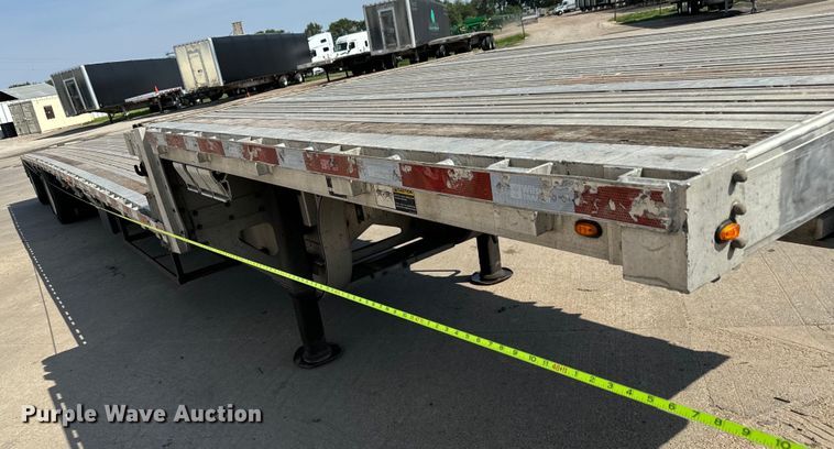 image for item MU9784 2013 Wilson AD-1080 drop deck equipment trailer