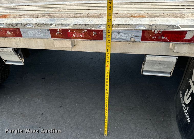image for item MU9784 2013 Wilson AD-1080 drop deck equipment trailer