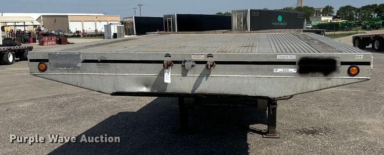 image for item MU9785 2014 MAC drop deck equipment trailer