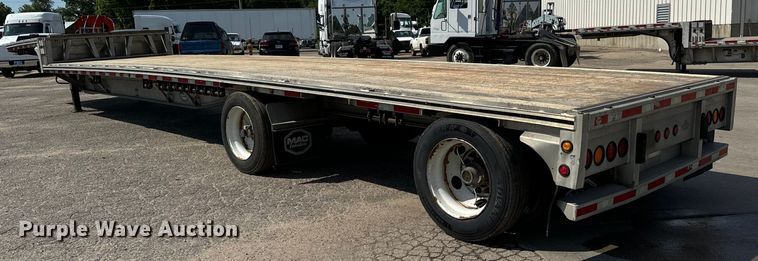 image for item MU9785 2014 MAC drop deck equipment trailer