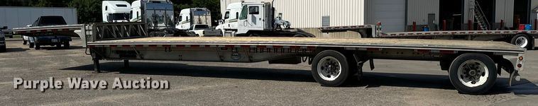 image for item MU9785 2014 MAC drop deck equipment trailer