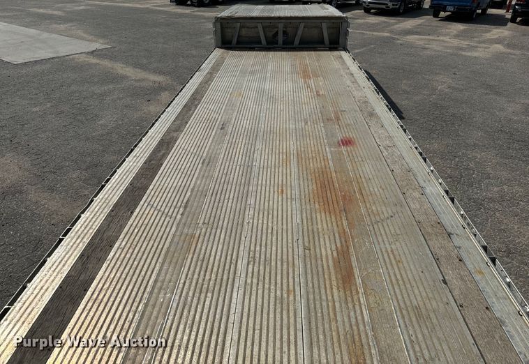 image for item MU9785 2014 MAC drop deck equipment trailer