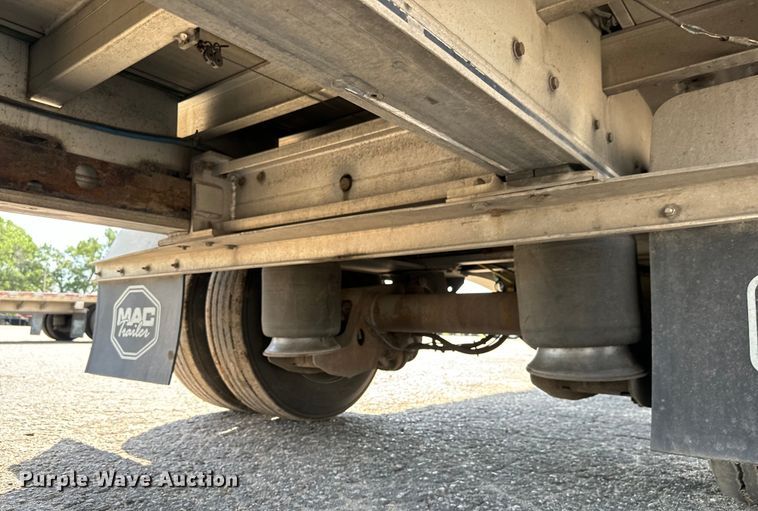 image for item MU9785 2014 MAC drop deck equipment trailer