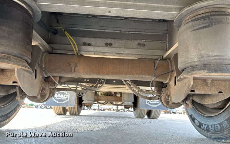 image for item MU9785 2014 MAC drop deck equipment trailer