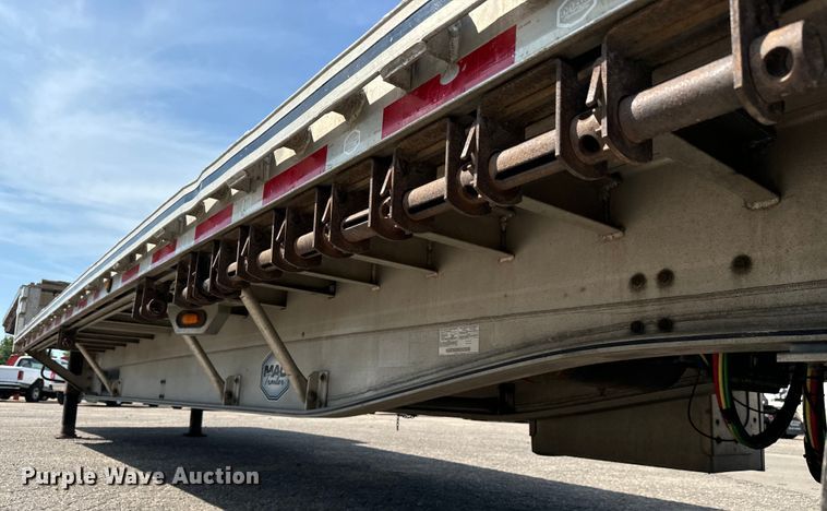 image for item MU9785 2014 MAC drop deck equipment trailer