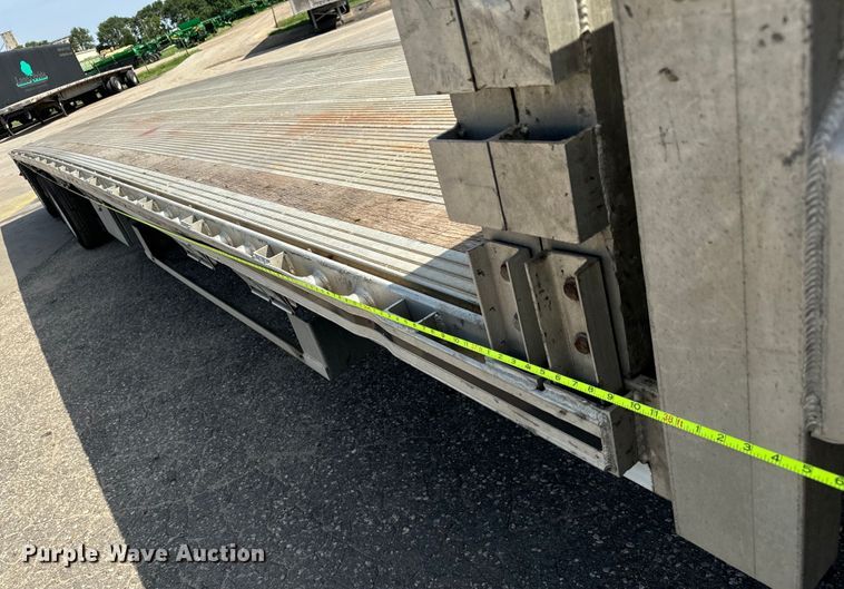 image for item MU9785 2014 MAC drop deck equipment trailer