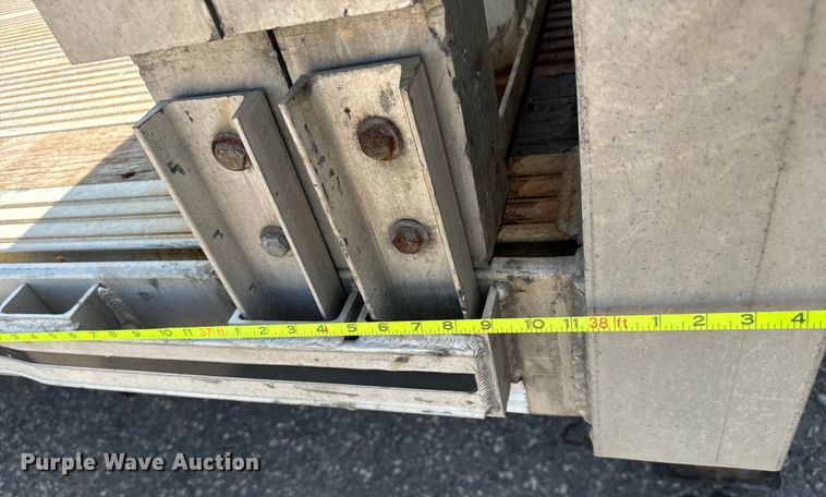 image for item MU9785 2014 MAC drop deck equipment trailer