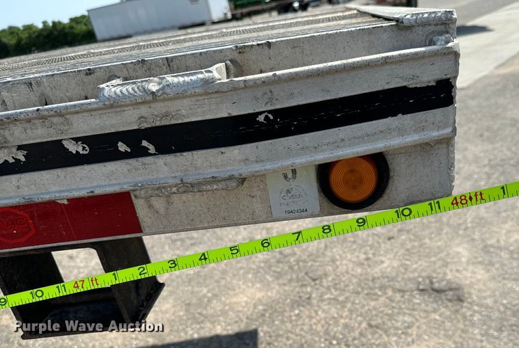 image for item MU9785 2014 MAC drop deck equipment trailer