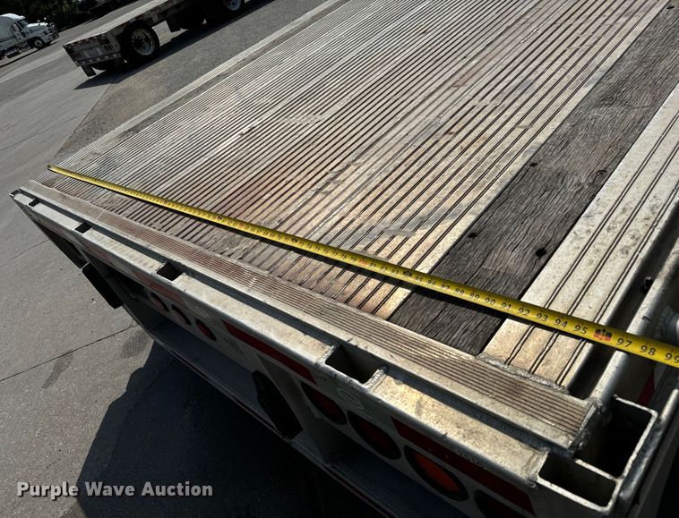 image for item MU9785 2014 MAC drop deck equipment trailer