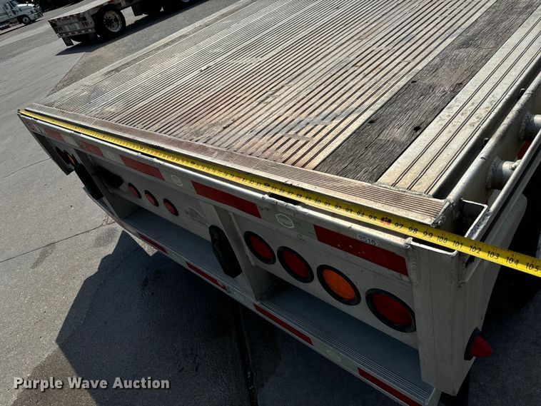 image for item MU9785 2014 MAC drop deck equipment trailer