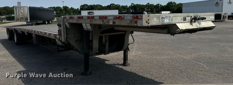 image for item MU9786 2013 Wilson AD-1080 drop deck equipment trailer