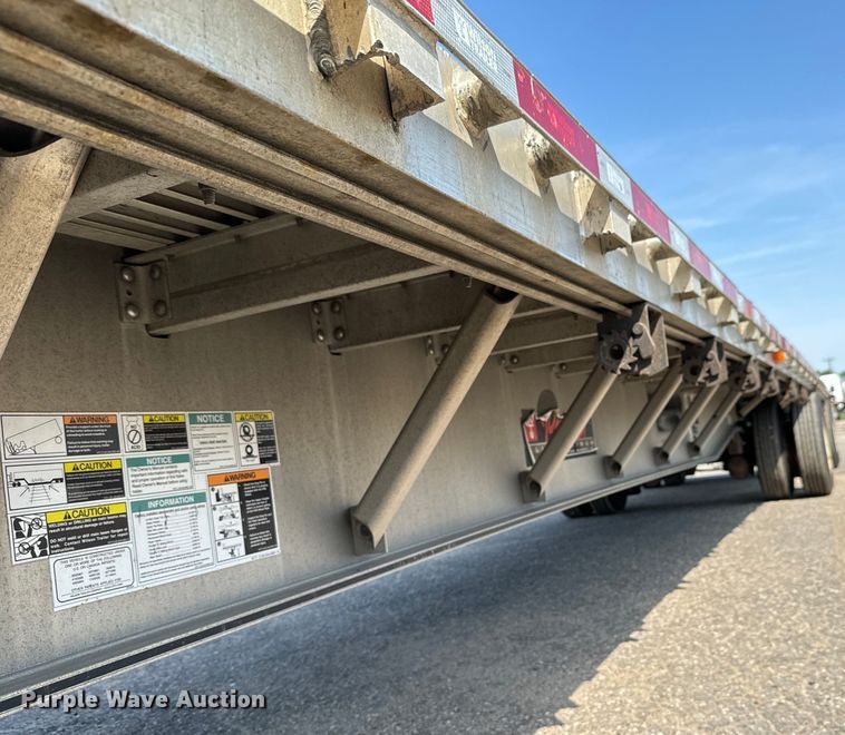 image for item MU9786 2013 Wilson AD-1080 drop deck equipment trailer