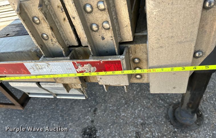 image for item MU9786 2013 Wilson AD-1080 drop deck equipment trailer