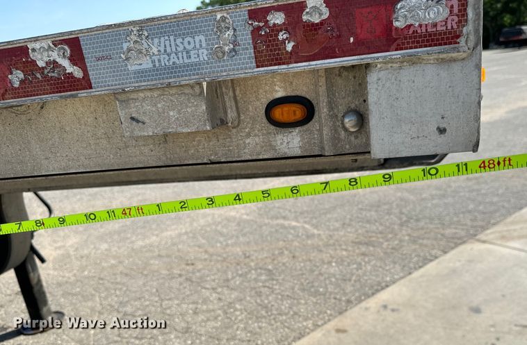 image for item MU9786 2013 Wilson AD-1080 drop deck equipment trailer