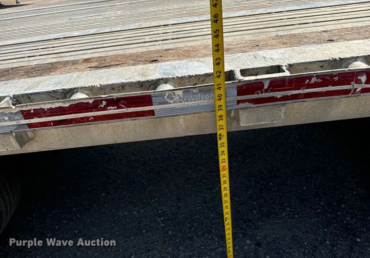 image for item MU9786 2013 Wilson AD-1080 drop deck equipment trailer