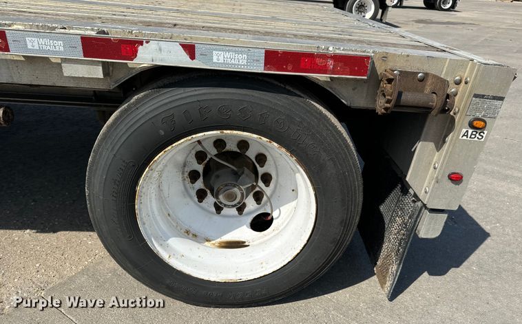 image for item MU9786 2013 Wilson AD-1080 drop deck equipment trailer