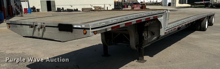image for item MU9787 2014 MAC drop deck equipment trailer