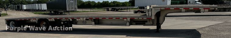 image for item MU9787 2014 MAC drop deck equipment trailer