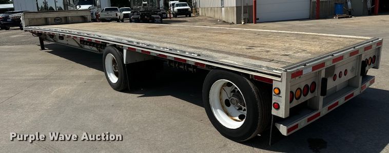image for item MU9787 2014 MAC drop deck equipment trailer