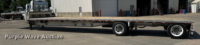 image for item MU9787 2014 MAC drop deck equipment trailer