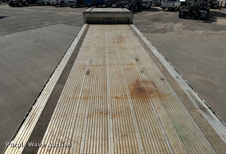 image for item MU9787 2014 MAC drop deck equipment trailer