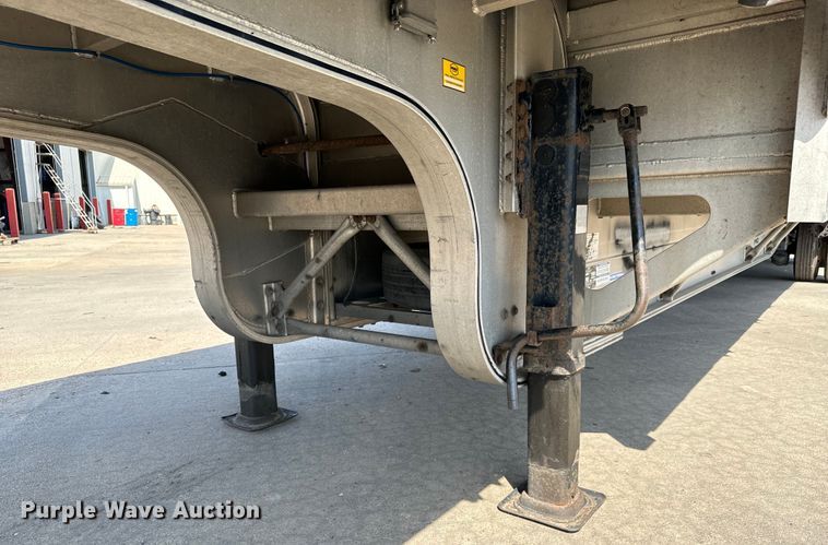 image for item MU9787 2014 MAC drop deck equipment trailer