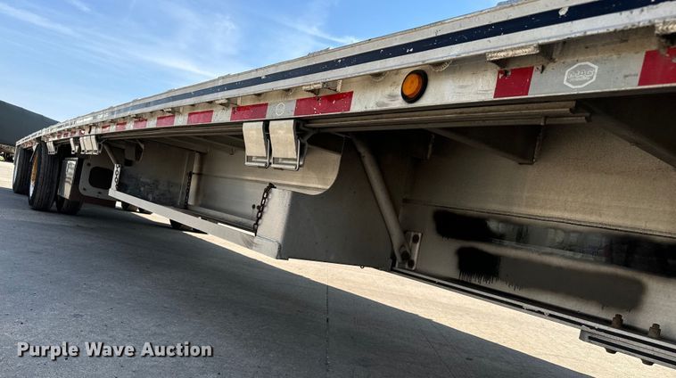 image for item MU9787 2014 MAC drop deck equipment trailer